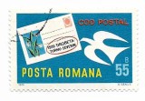 Romania (695) - Codificarea postala in Romania, 1975 - obliterata
