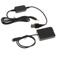 AC adapter USB DMW-AC8 coupler DMW-DCC9 DMW-BLD10E replace Panasonic