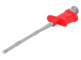 Clips de măsurare ELECTRO-PJP cu pensetă 6A 1000V roșu 4mm