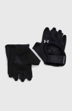 Under Armour manusi femei, culoarea negru