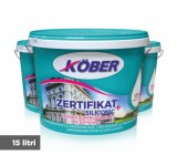 Vopsea lavabila, Zertifikat Plus Siliconic de exterior, Kober 15 L