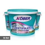 Vopsea lavabila, Zertifikat Plus Siliconic de exterior, Kober 15 L