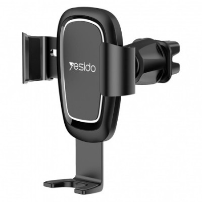 Yesido - Car Holder (C71) with Gravity Grip and 360 Rotation Angle for Airvent - Black foto