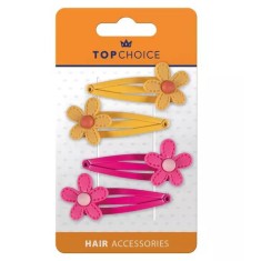Set 4 agrafe de par pentru copii Top Choice TC26751 foto