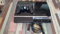 PS 3 playstation 3 Sony PS3 complet + 20 jocuri GTA 5 FIFA 19 NFS MK MINECRAFT foto