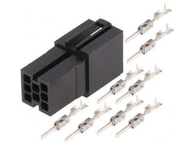 Kit Soclu Mini ISO 8 PIN foto