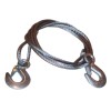 Sufa tractare metalica, carlige de remorcare cu siguranta, 8 mm x 4 m