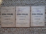 ISTORIA POPULARA A ROMANILOR - Vol. I-III - Biblioteca Populara &quot;Minerva&quot;
