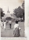 Bnk foto Tulcea - Monumentul Independentei, Alb-Negru, Romania de la 1950, Cladiri