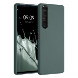 Cumpara ieftin Husa pentru Sony Xperia 1 III, Silicon, Verde, 54753.166, Carcasa