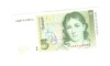 Bancnota Germania 5 mark/marci 1 august 1991, stare buna