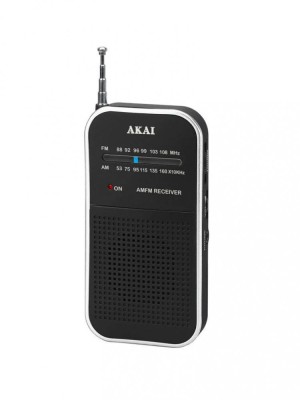 Radio ceas Akai ACR-267 Pcket AM-FM Radio -Analog tuning foto