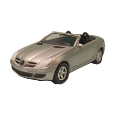 Masinuta Die Cast 7.5 Cm Scara 1:60 Mercedes Benz Gri