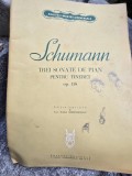Partitura, Trei sonate de pian pentru tineret, Op.118 - Schumann