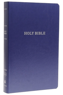 KJV, Gift and Award Bible, Imitation Leather, Blue, Red Letter Edition foto