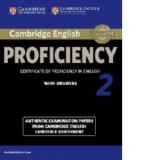Cambridge English Proficiency 2 Student's Book with Answers - CELA