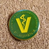 Insigna - ASOCIATIA de MEDICINA VETERINARA - (RSR) ROMANIA