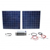 Sistem de stocare solar 3000W cu 2 panouri solare 24V/320W 1325x1330x35mm