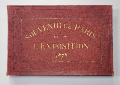 Souvenir de Paris et de L&amp;#039;Exposition 1878, album de fototografii foto