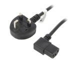 Cablu Alimentare Negru 2m 10A, Goobay