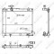 NRF 58384 Radiator, racire motor
