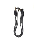 Resigilat: Cablu audio Jack 3.5mm tata - 3.5mm tata 1 metru Goobay