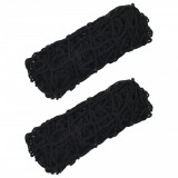 VidaXL Plase pentru f&acirc;n, 2 buc, negru, dreptunghiulară, 90x60 m, PP