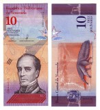 !!! VENEZUELA - 10 BOLIVARES 15 I 2018 - P 103 - UNC / SERIA F