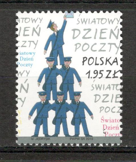 Polonia.2010 Ziua mondiala a Postei MP.493
