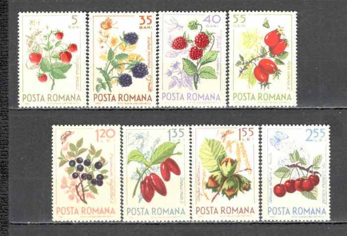 Romania.1964 Fructe de padure ZR.221
