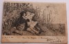 Carte Postala , Franta, Dans les Vignes, Circulata, Fotografie