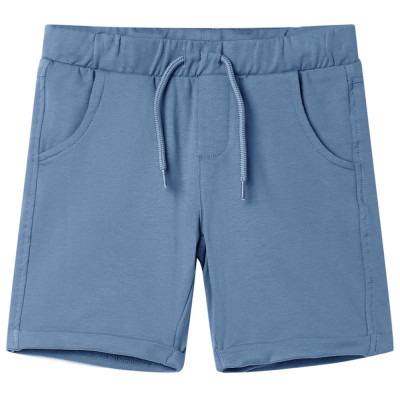 Pantaloni scurți pentru copii cu șnur, albastru &amp;icirc;nchis, 128 foto