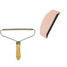 Set 2 piese perie si peptene pentru indepartarea scameloz Jijicz