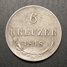 6 Kreuzer 1848 Austria (A-Viena)(are o indoitura)