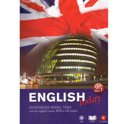 - English today - business nivel 2 (carte, dvd si CD audio) - 133428 foto