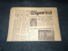 ZIARUL SPORTUL 25 OCTOMBRIE 1982