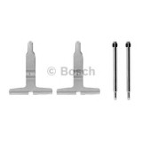 Set accesorii, placute frana MERCEDES CLK Cabriolet (A208) (1998 - 2002) BOSCH 1 987 474 257