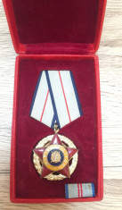 RPR Ordinul Meritul Militar Clasa a IIa cu bareta foto