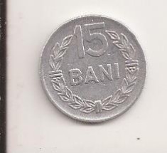 Romania 15 bani 1975 , V6 foto