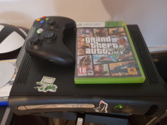 XBOX360 consola XBOX 360 cu HDMI +joc GTA 5 Grand theft auto V foto