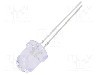Dioda LED, 7,8mm, galbena, 12000...14400mcd, 20mA, 2,1...2,6V, OPTOSUPPLY - OSYYA28131A