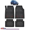 Covorase Auto TeamCar&reg; Tip Tavita Compatibile Kia Sorento Generatia I (2002&ndash;2009) Negru Material Rezistent, Cauciuc