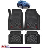 Covorase Auto TeamCar&reg; Tip Tavita Compatibile Kia Sorento Generatia I (2002&ndash;2009) Negru Material Rezistent, Cauciuc