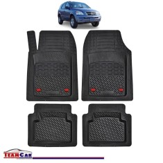 Covorase Auto TeamCar&reg; Tip Tavita Compatibile Kia Sorento Generatia I (2002&ndash;2009) Negru Material Rezistent
