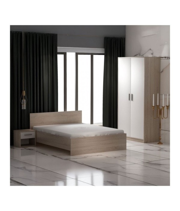 Dormitor Aria Sonoma/Alb