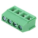 Regletă de conexiuni PCB 4 piste 16A