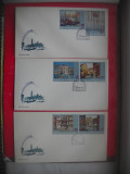 HOPCT PLIC FDC 2812 SET 3 PLICURI PICTURA VENETIA 1972, Romania de la 1950