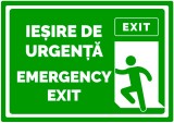 Semn de iesire de urgenta emergency exit