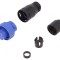 Conector Circular Mufă Mamă 6 PIN Fără Contacte Pe Cablu