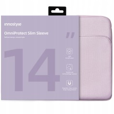 Innostyle Geantă Pentru Laptop 14&amp;quot; Caz Impermeabil Omniprotect Slim Violet